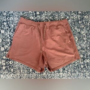 Old Navy Brown Athletic Shorts with Elastic Waistband